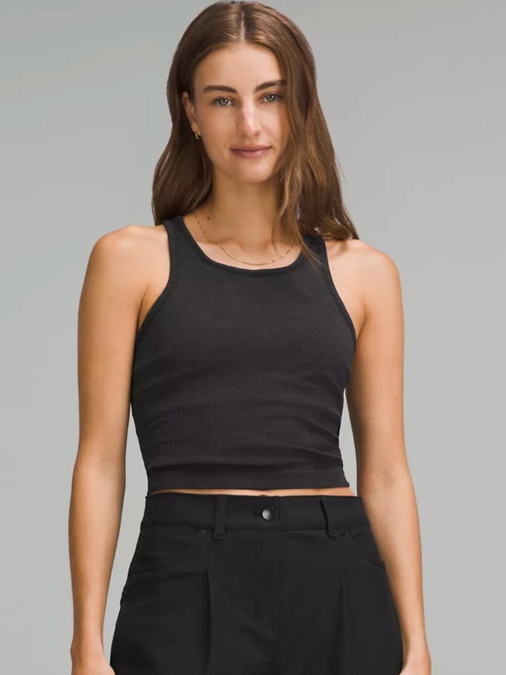 Lululemon Ebb to Street Cropped Racerback Tank Top